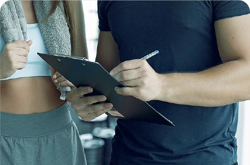 ボディメイク専門のプロトレーナーが指導!